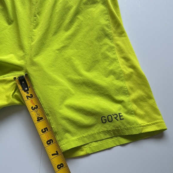 GORE Bright Yellow Athletic Shorts - Picture 6 of 10